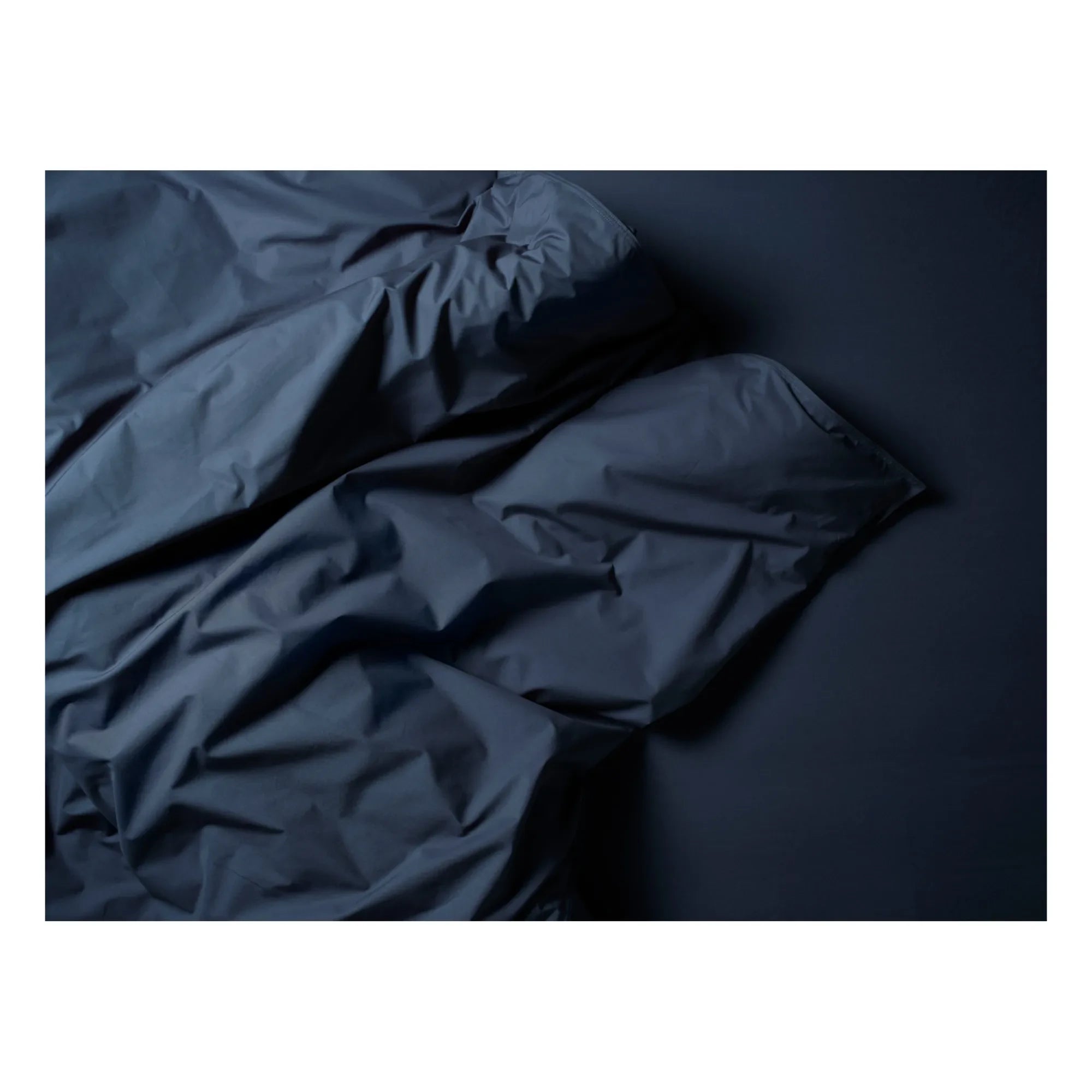 Suite 702 - Bio-Percale-Bettbezug | Marineblau