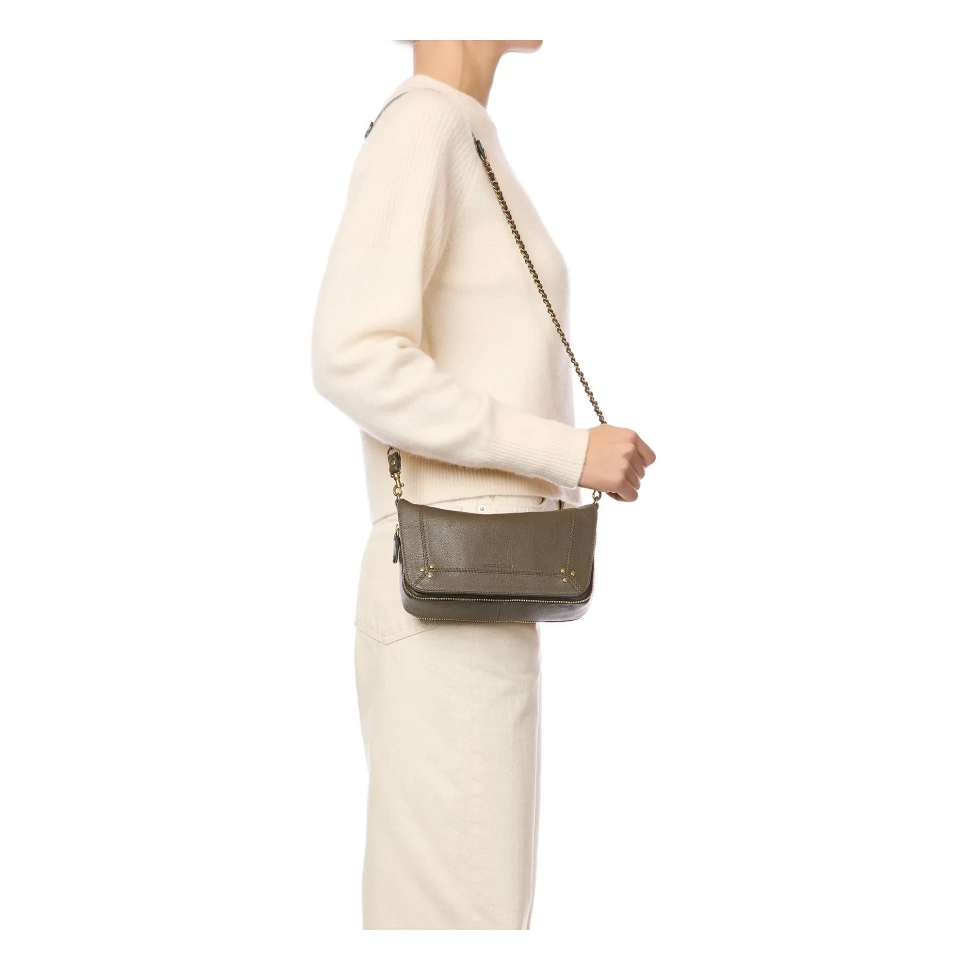 Jérôme Dreyfuss - Bobi S Bag Goat | Khaki