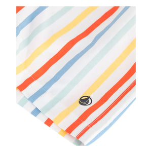 Petit Bateau - Gestreifte Badeshorts aus recycelten Fasern | Gelb