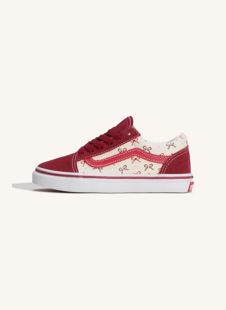 Vans - Old Skool Schnürsenkel Sneakers | Rot