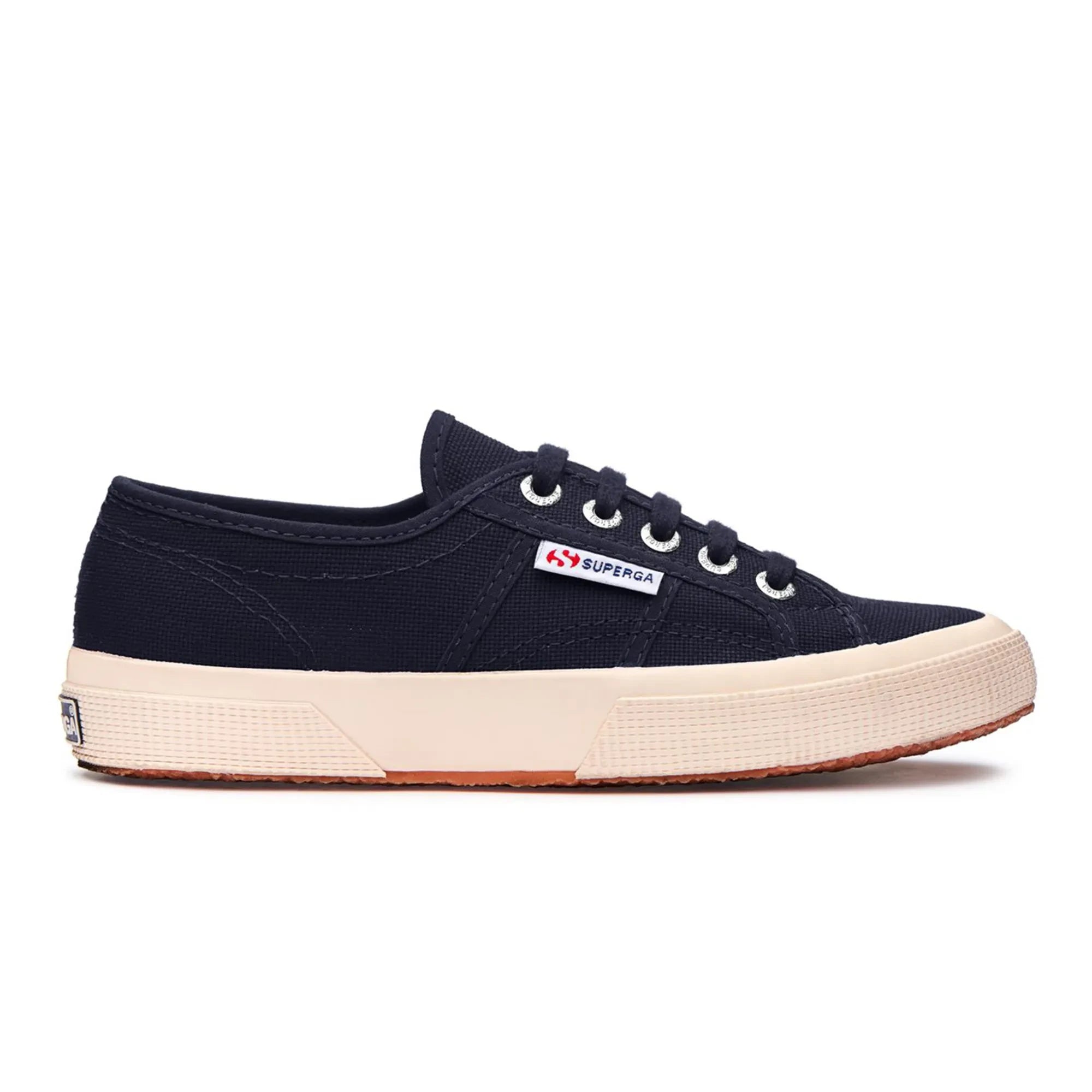 Superga - Turnschuhe mit Baumwollschnürsenkeln | Marineblau
