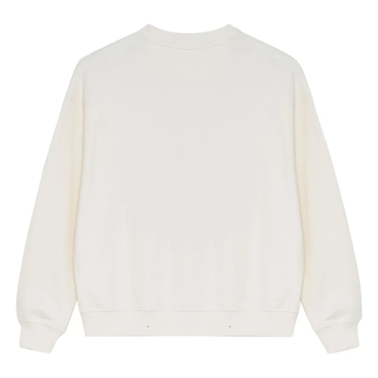 the new society - Sweatshirt aus Baumwolle | Weiß