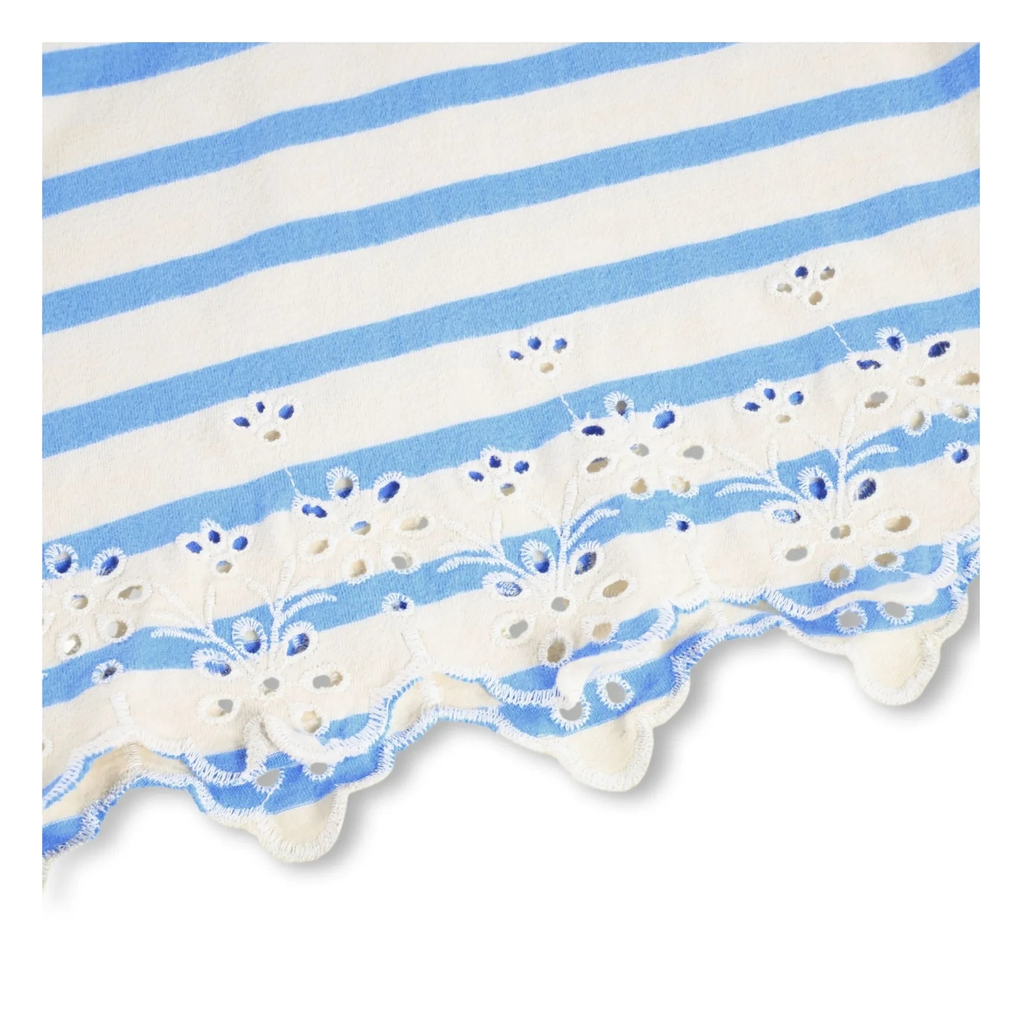 Molo - Gestreiftes Kirschenkleid | Blau