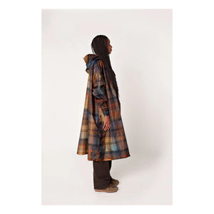 Rainkiss - Tartan-Regencape - Damenkollektion | Orange