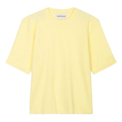 Bompard - Slim-Fit Baumwoll-Kaschmir T-Shirt | Zitronengelb