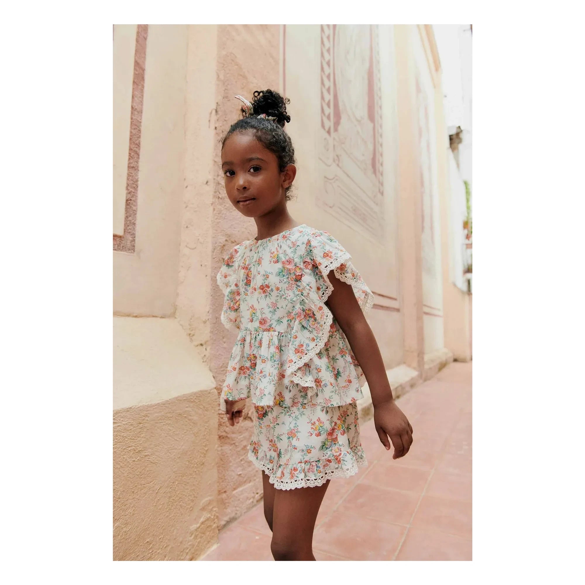 Louise Misha - Vallaloid Bio-Baumwoll Shorts | Ecru