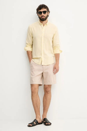Michael Kors Herren-Leinen-Shorts