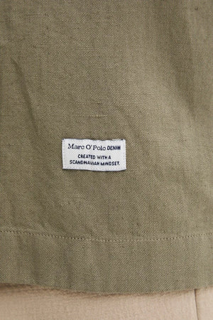 Marc O'Polo erkek keten gömlek