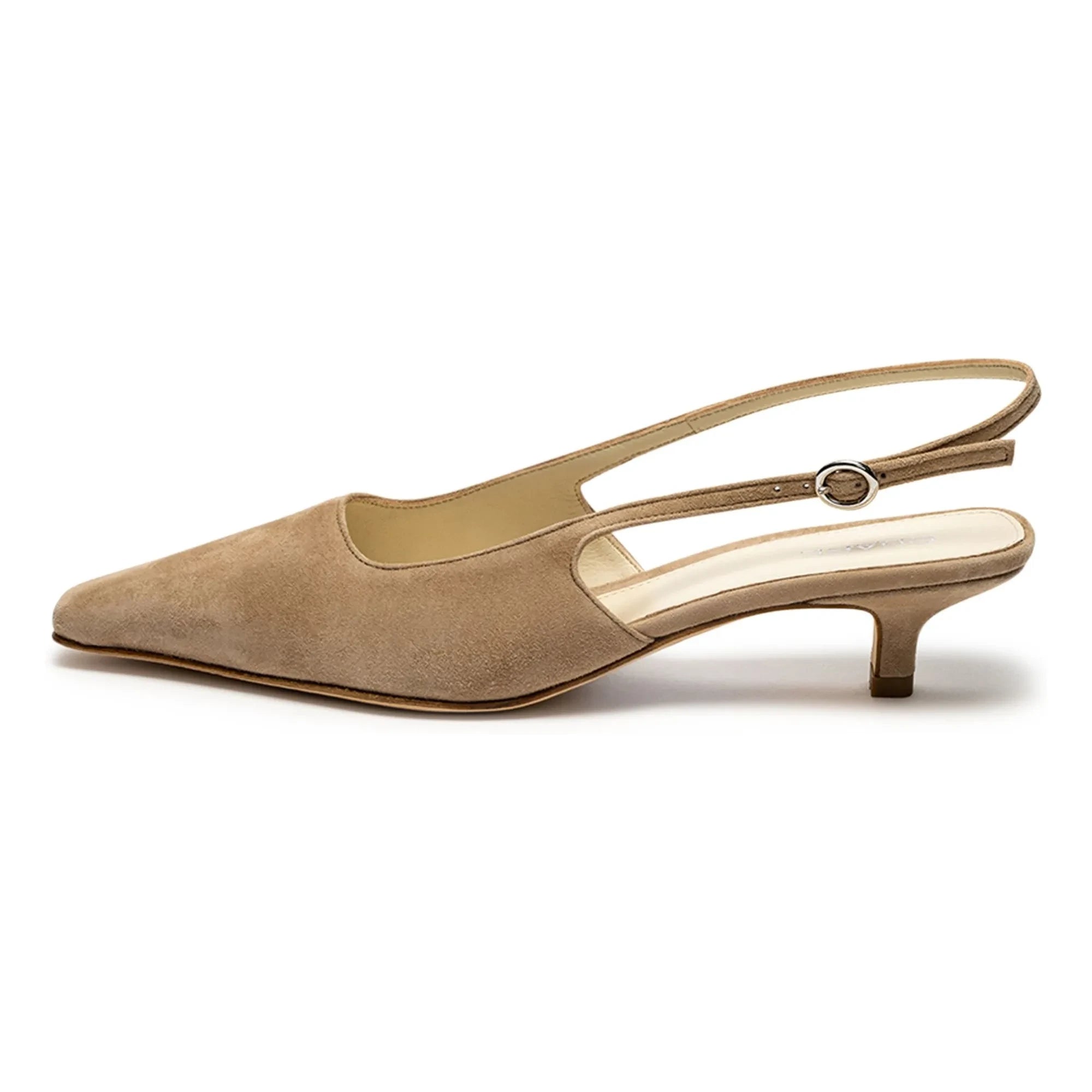 Odare - Anna Sweden Slingback | Taupe Braun