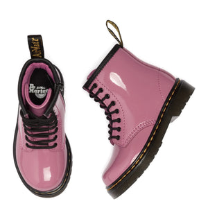 Dr Martens - 1460 J Patent Schnürstiefel | Rosa