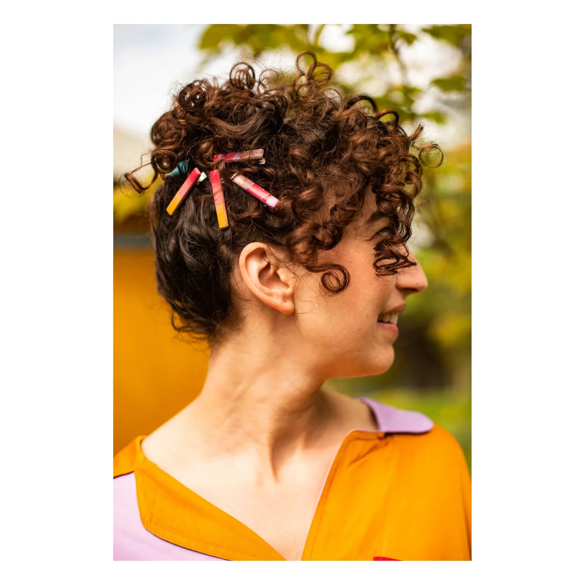 Beauw - Haarklammern - 2er Set | Fuchsia