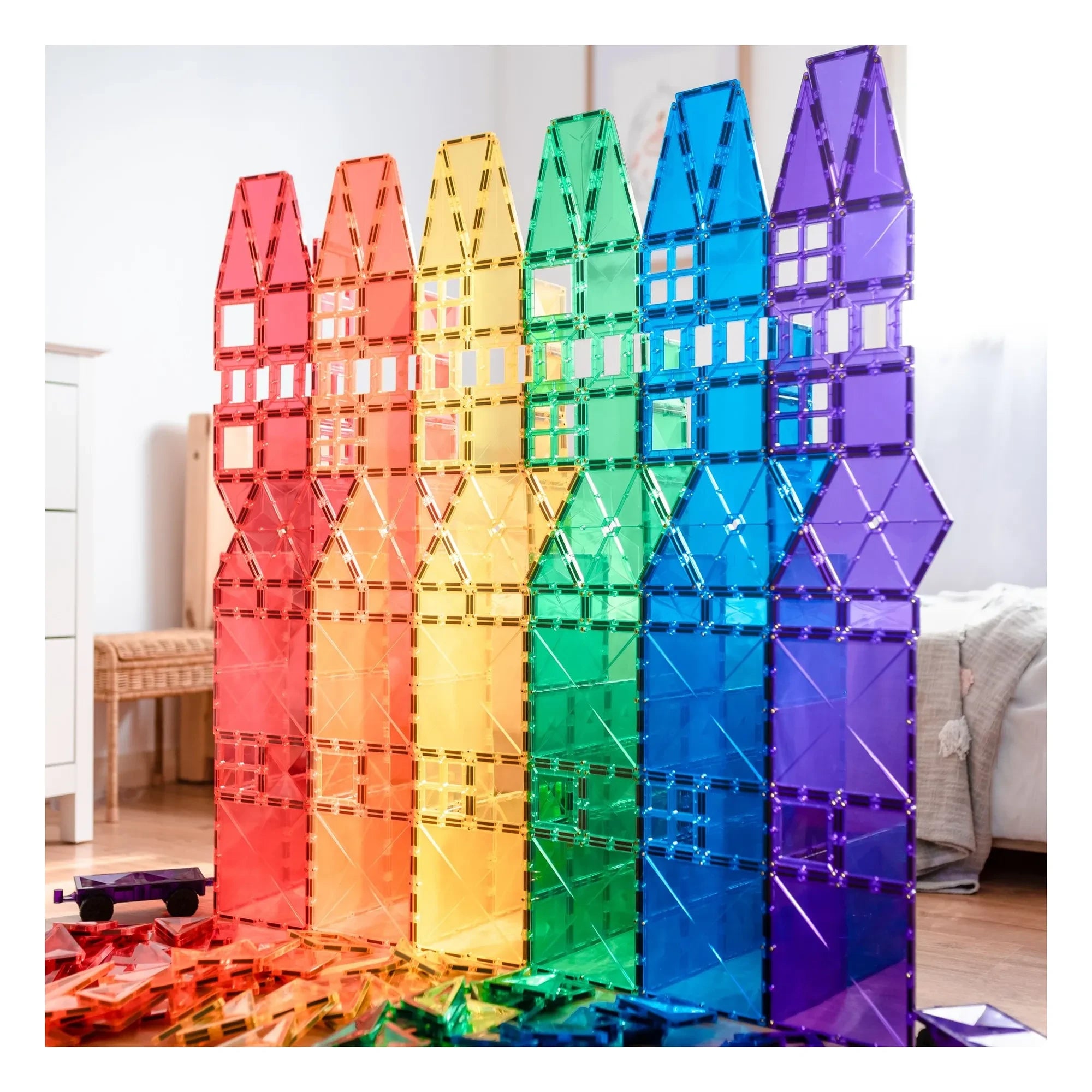Connetix - Mega Pack - 212 Teile | Regenbogen