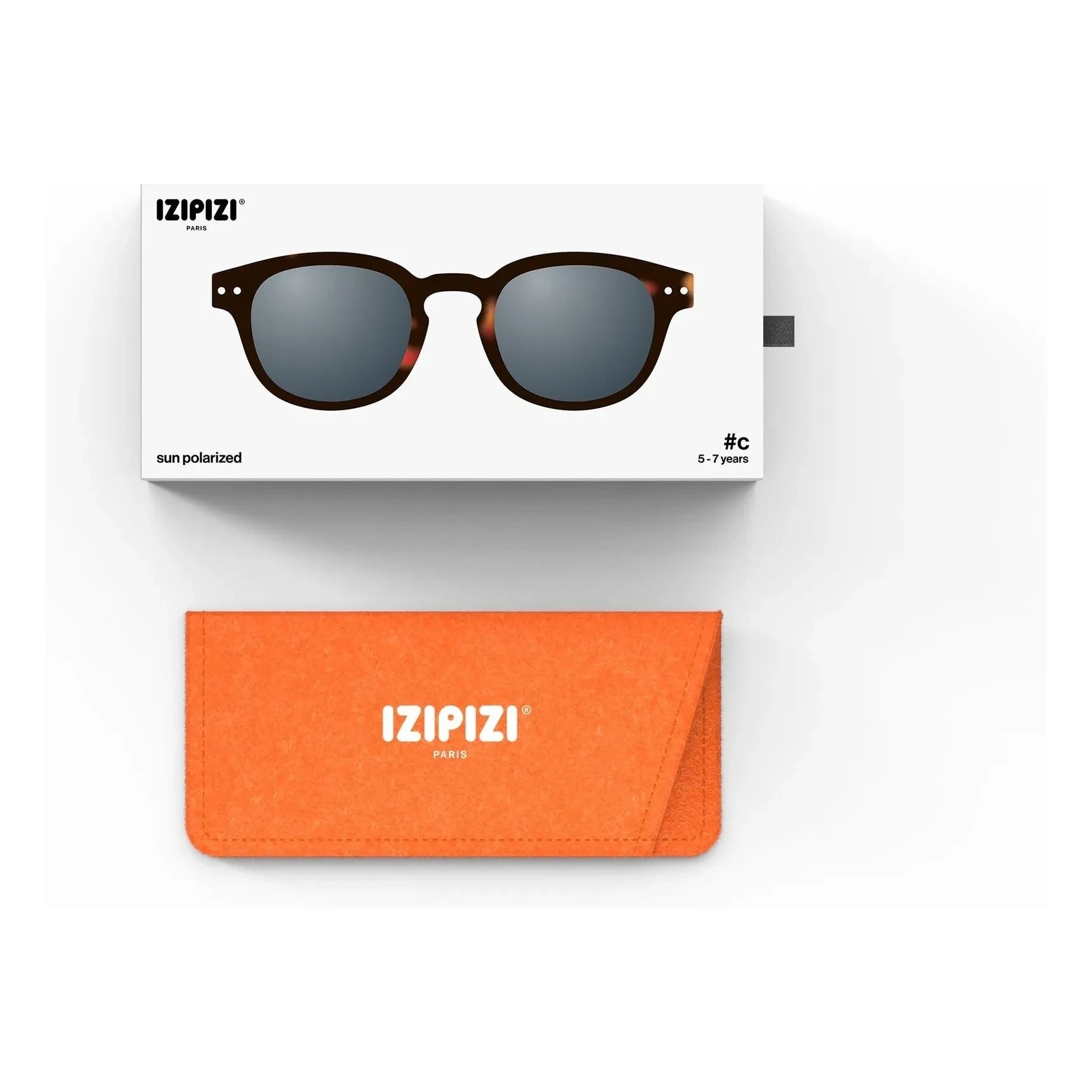 IZIPIZI - #C Kids Tortoise | Braune Sonnenbrille
