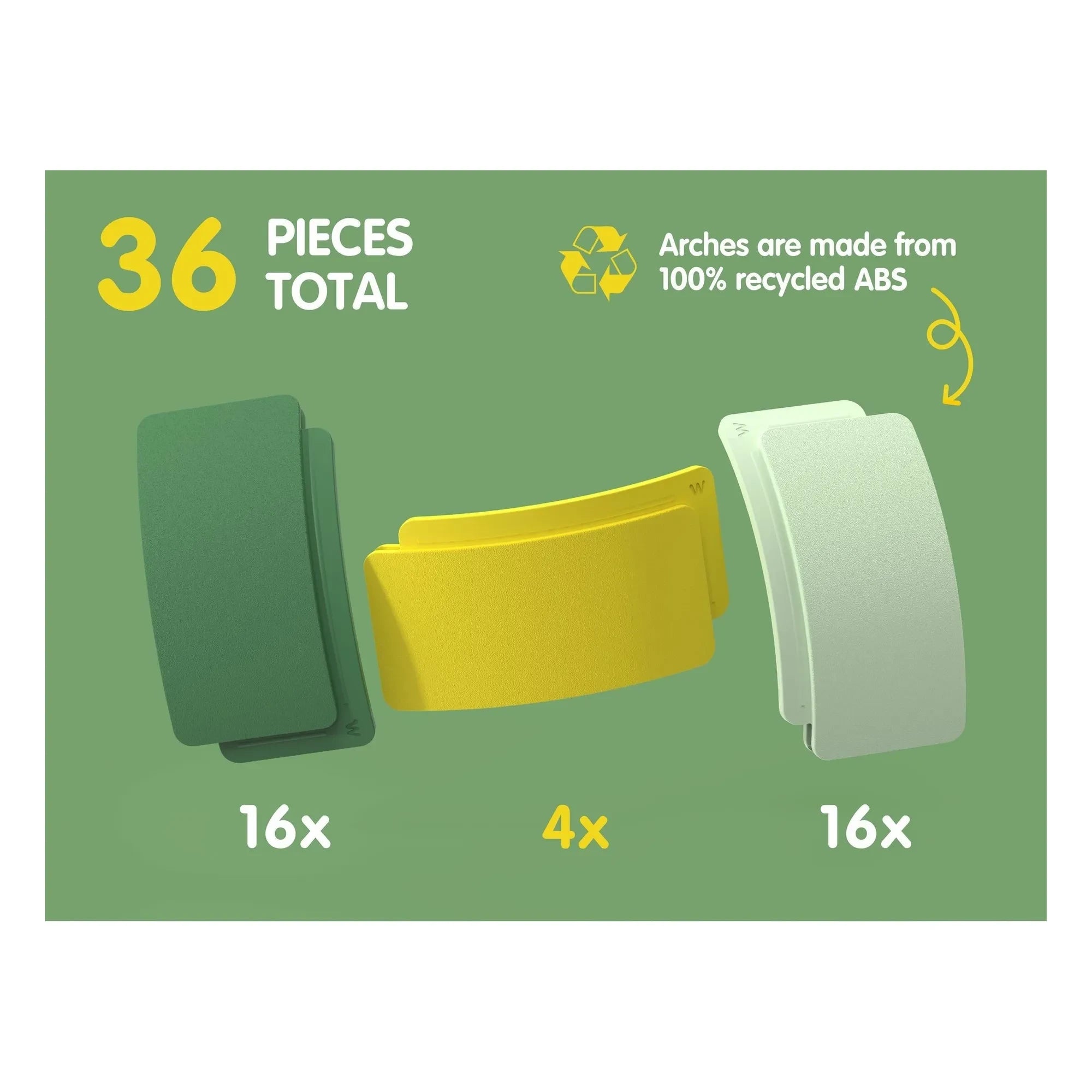 Waytoplay - Arches Creator Set Baukasten - 36 Teile