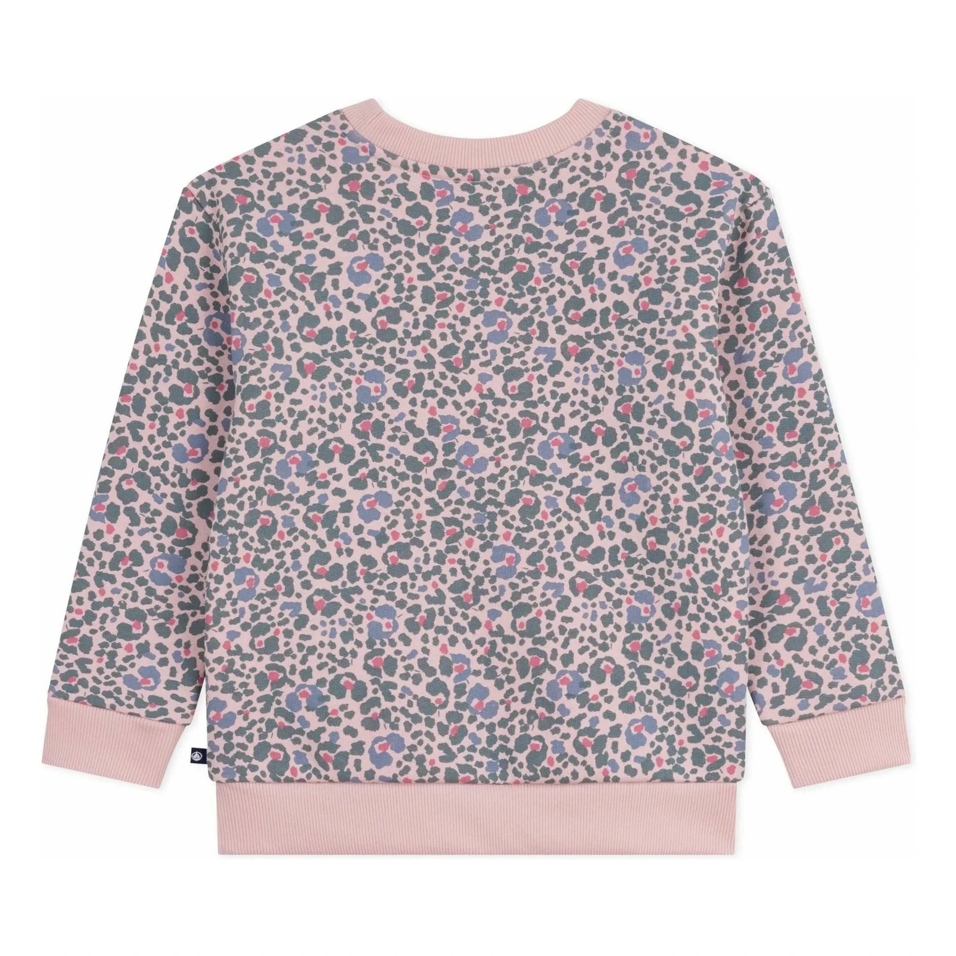 Petit Bateau - Sweatshirt mit Blumenmuster | Rosa