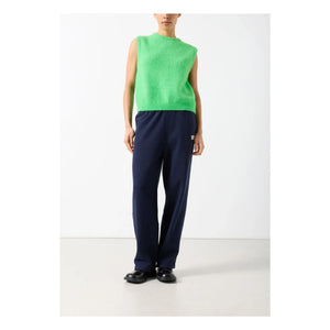 American Vintage - Plizzy Baumwoll-Jogger | Marine