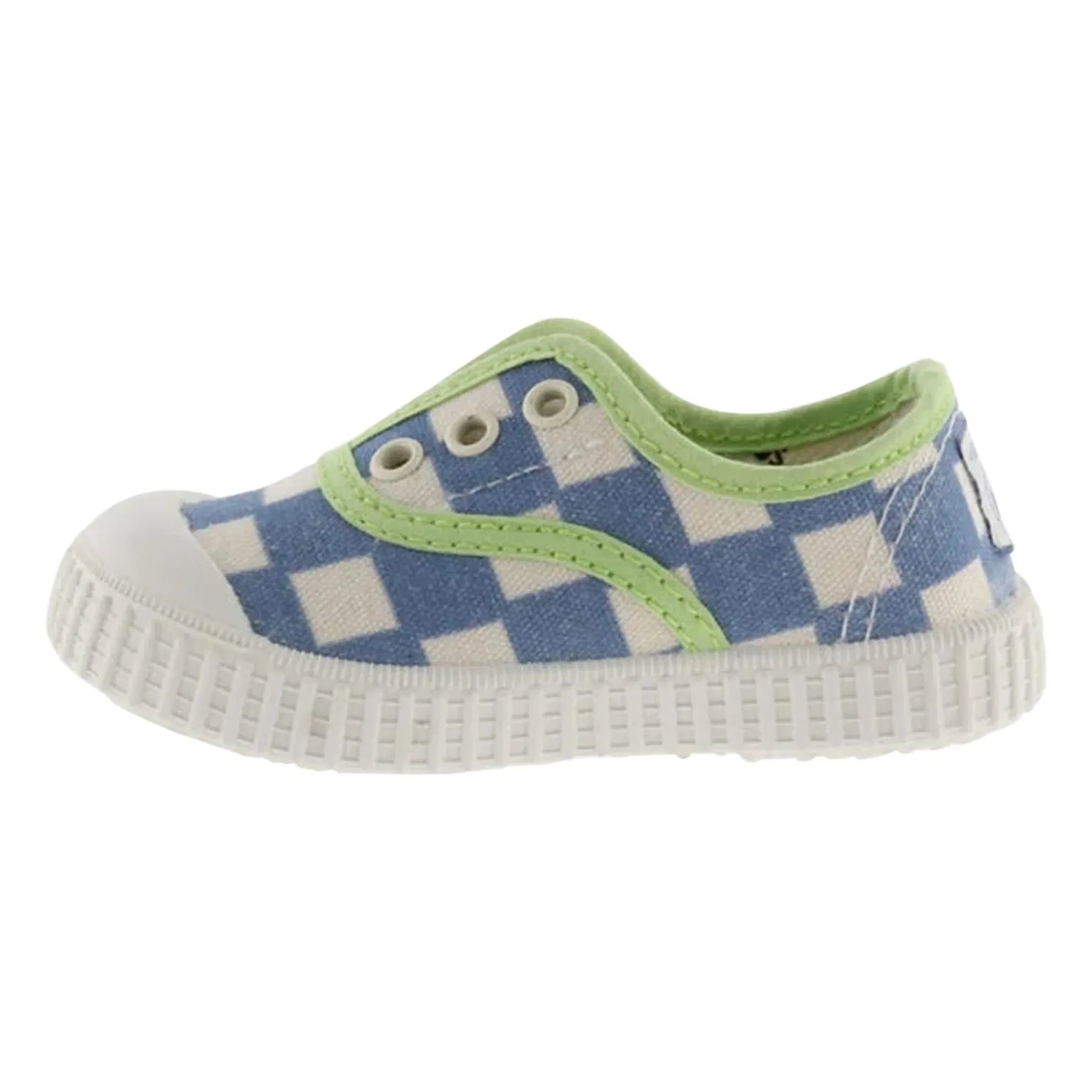Victoria - Lona Karierte Sportschuhe | Blau