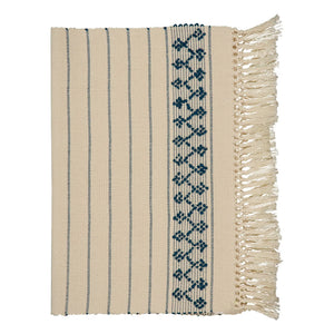 House of Capricorn - Amélia besticktes Tischset | Blau