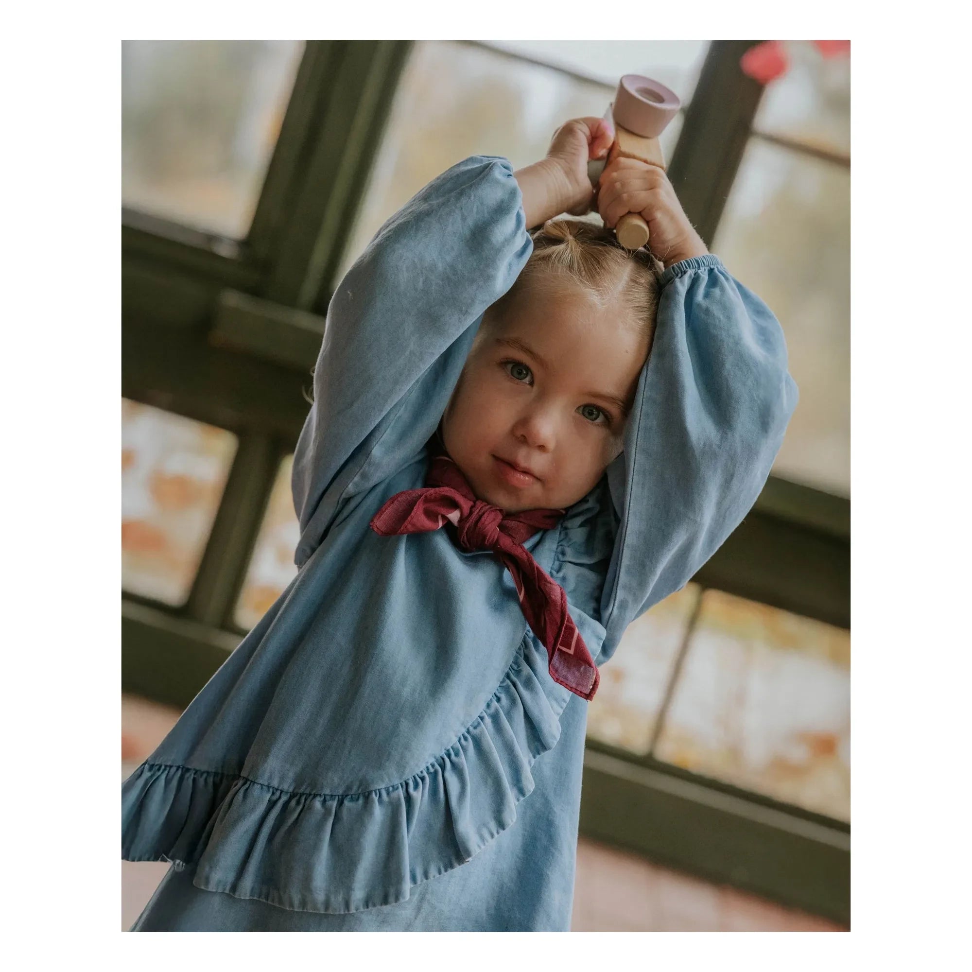 Fliink - Helene Tencel Bluse | Hellblau