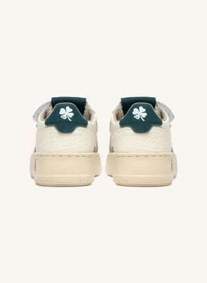 Autry - Kidstripes Niedriger Wildleder-Sneaker | Dunkelgrün