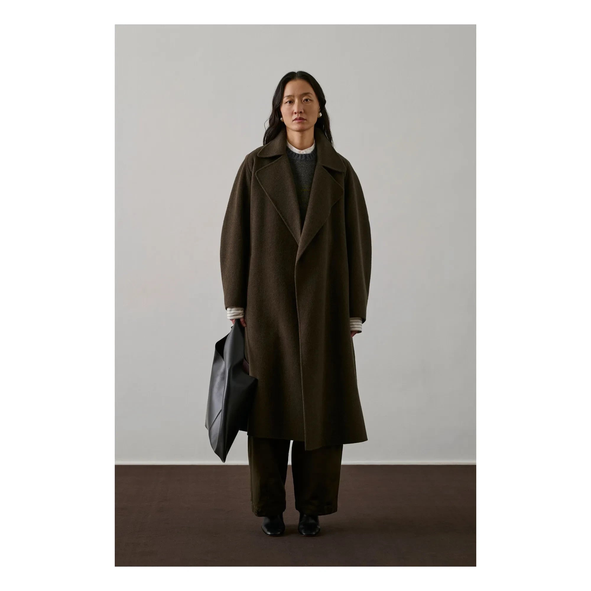 Soeur - Harvard Mantel Wolle | Khakibraun