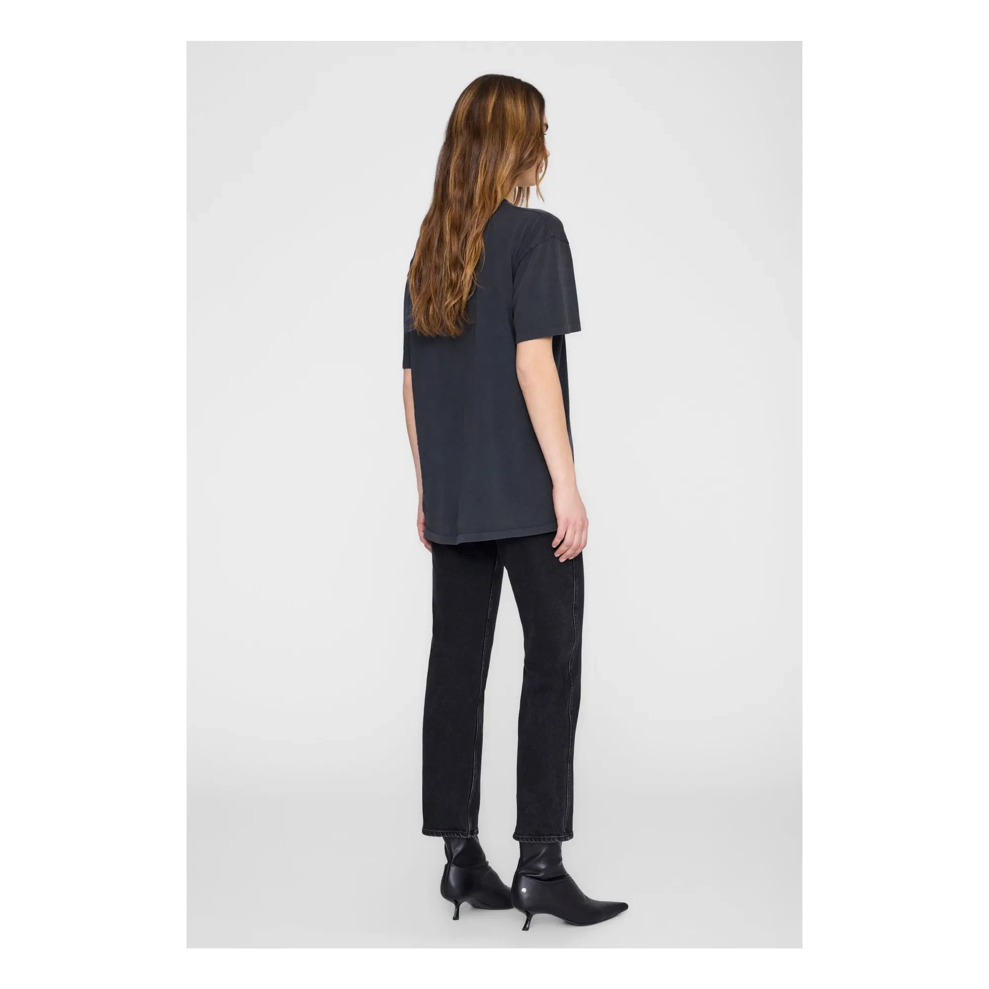 Anine Bing – Kent T-Shirt | Schwarz