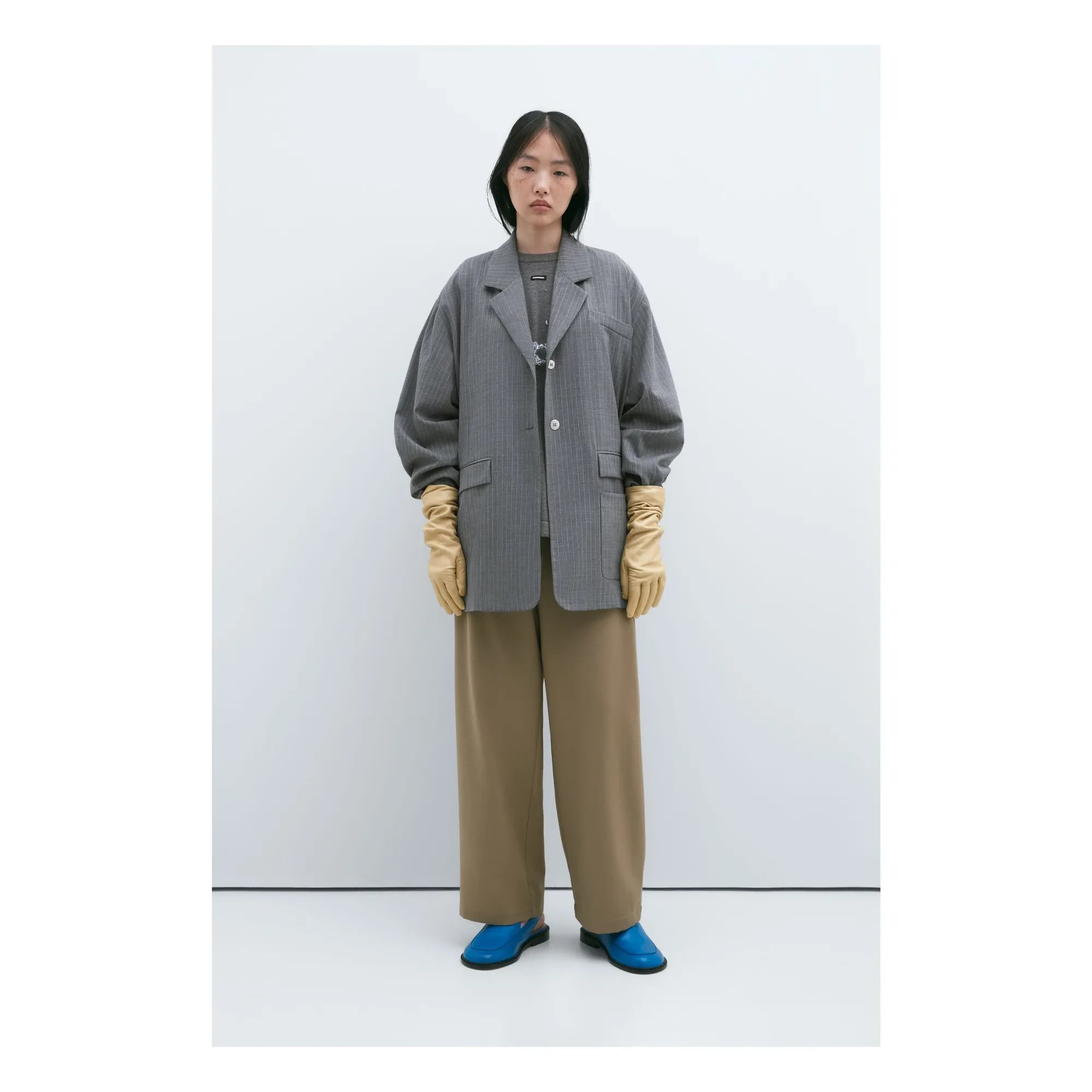 Cordera - Virgin Wool Hose mit Eingriffstaschen | Camel