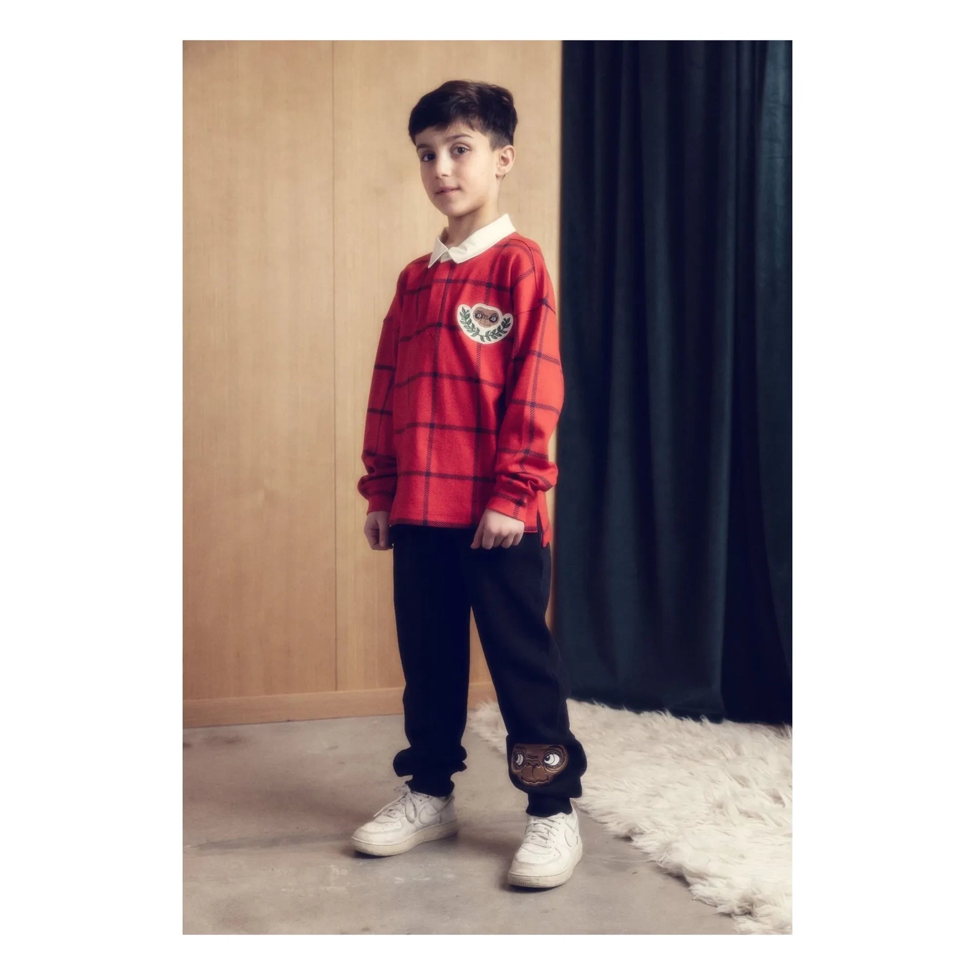 Mini Rodini - Jogger E.T. Bio-Baumwolle | Schwarz