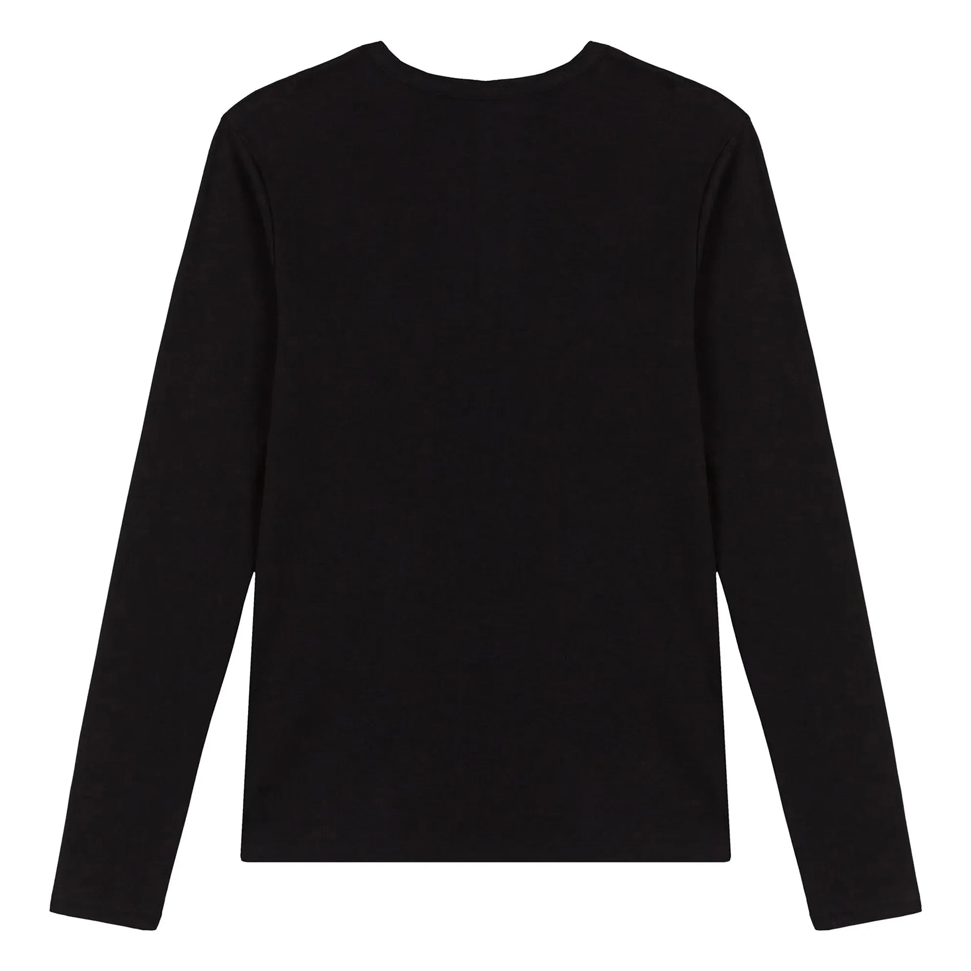 Petit Bateau – l'Iconique Langarmshirt – Damenkollektion | Schwarz