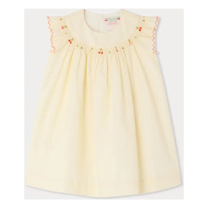 Bonpoint - Amantine Kleid aus Bio-Baumwolle | Ecru
