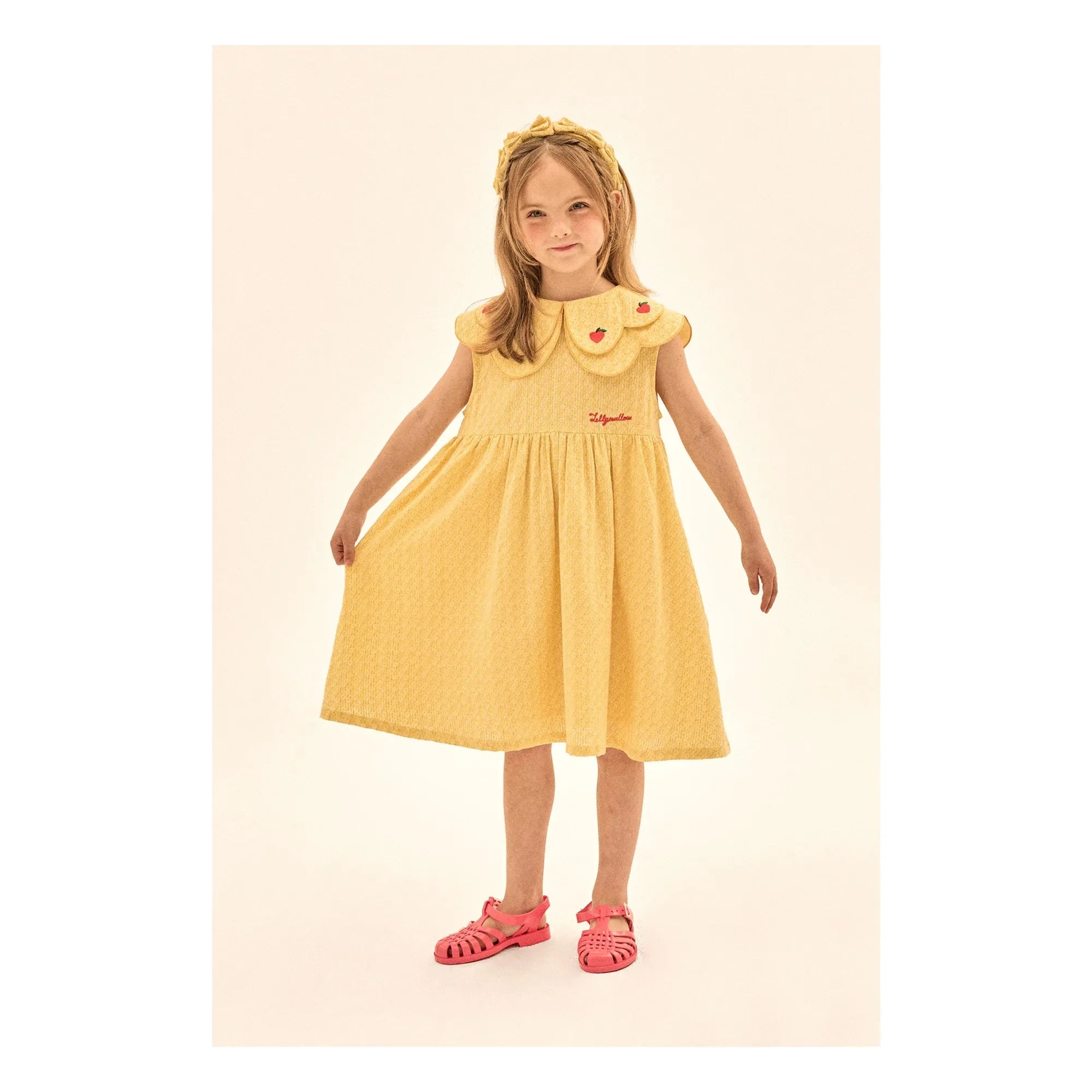 Jelly Mallow - Rüschenkleid | Gelb