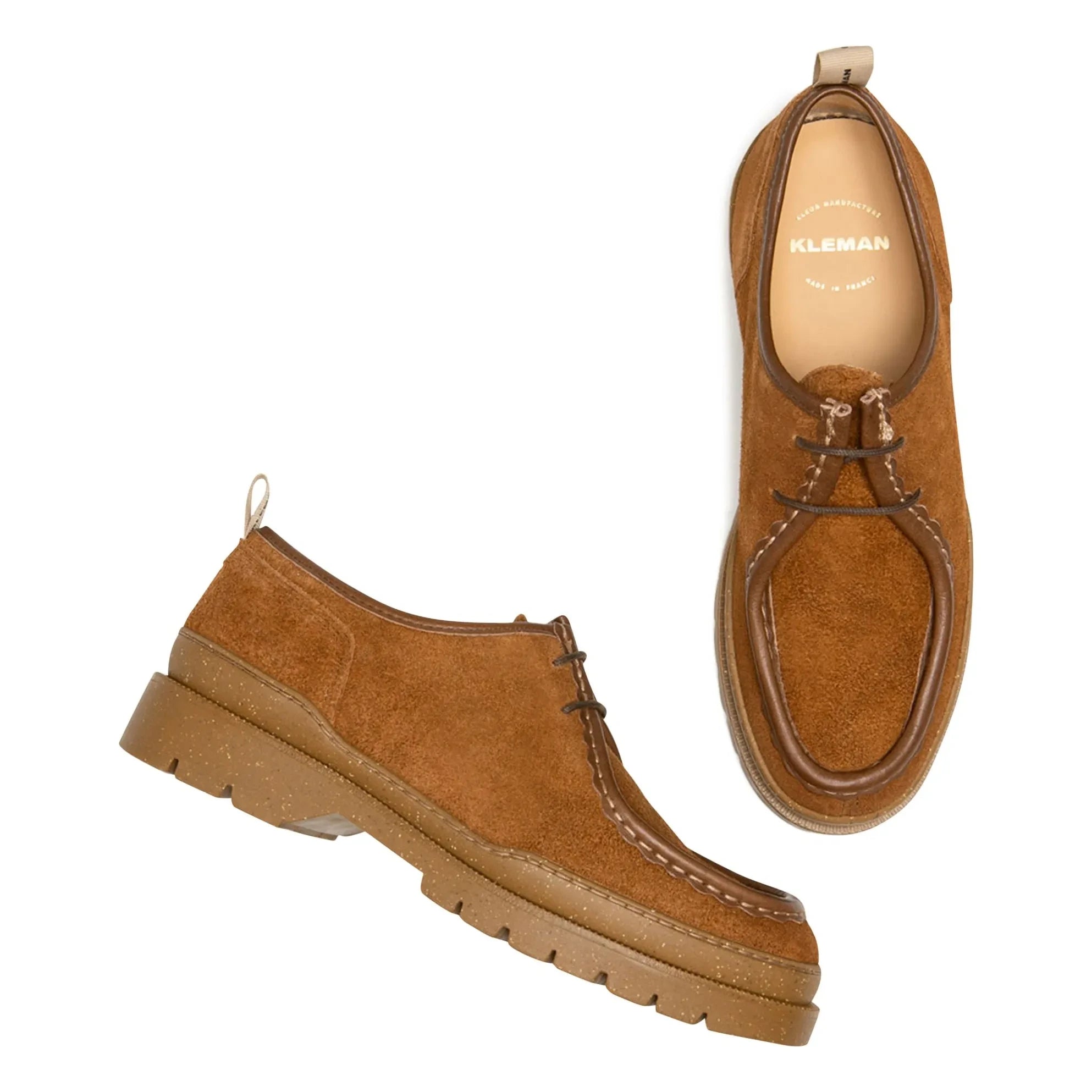 Kleman - Derbies Major VP OAK 2 Velours | Kahverengi