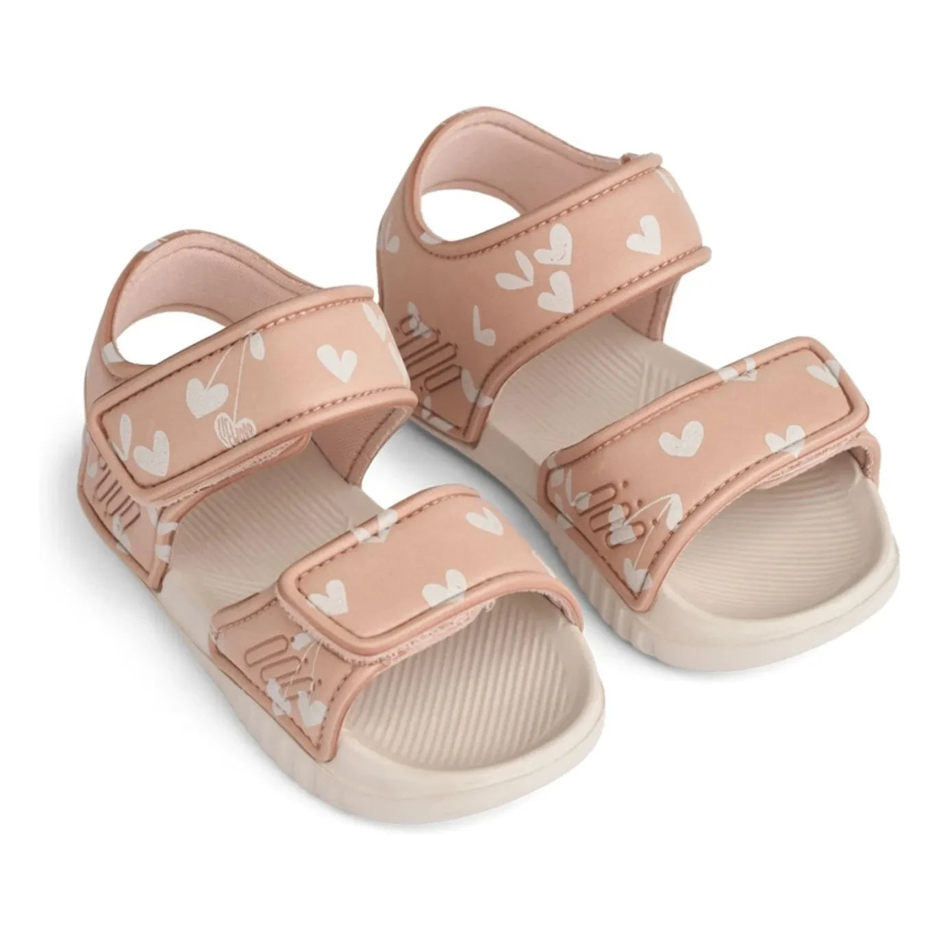 Liewood - Blumer Herzen Sandalen | Rosa