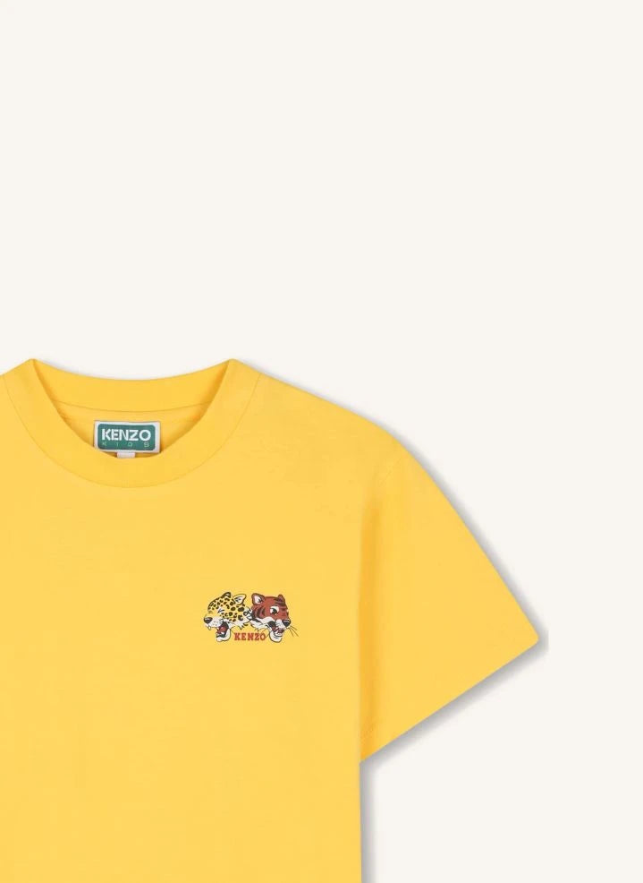 Kenzo - Tigerkopf-T-Shirt | Gelb