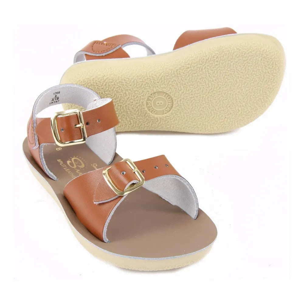 Salt-Water – Surfer Wasserfeste Sandalen mit doppelter Schnalle | Camel