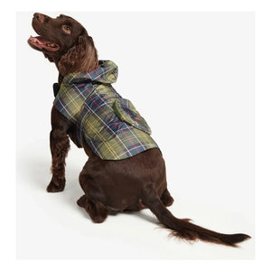 Barbour - Faltbarer Tartan-Mantel für Hunde | Blau