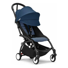 Stokke® - YOYO³ 6+ Kinderwagen Schwarzgestell | Air France Blau