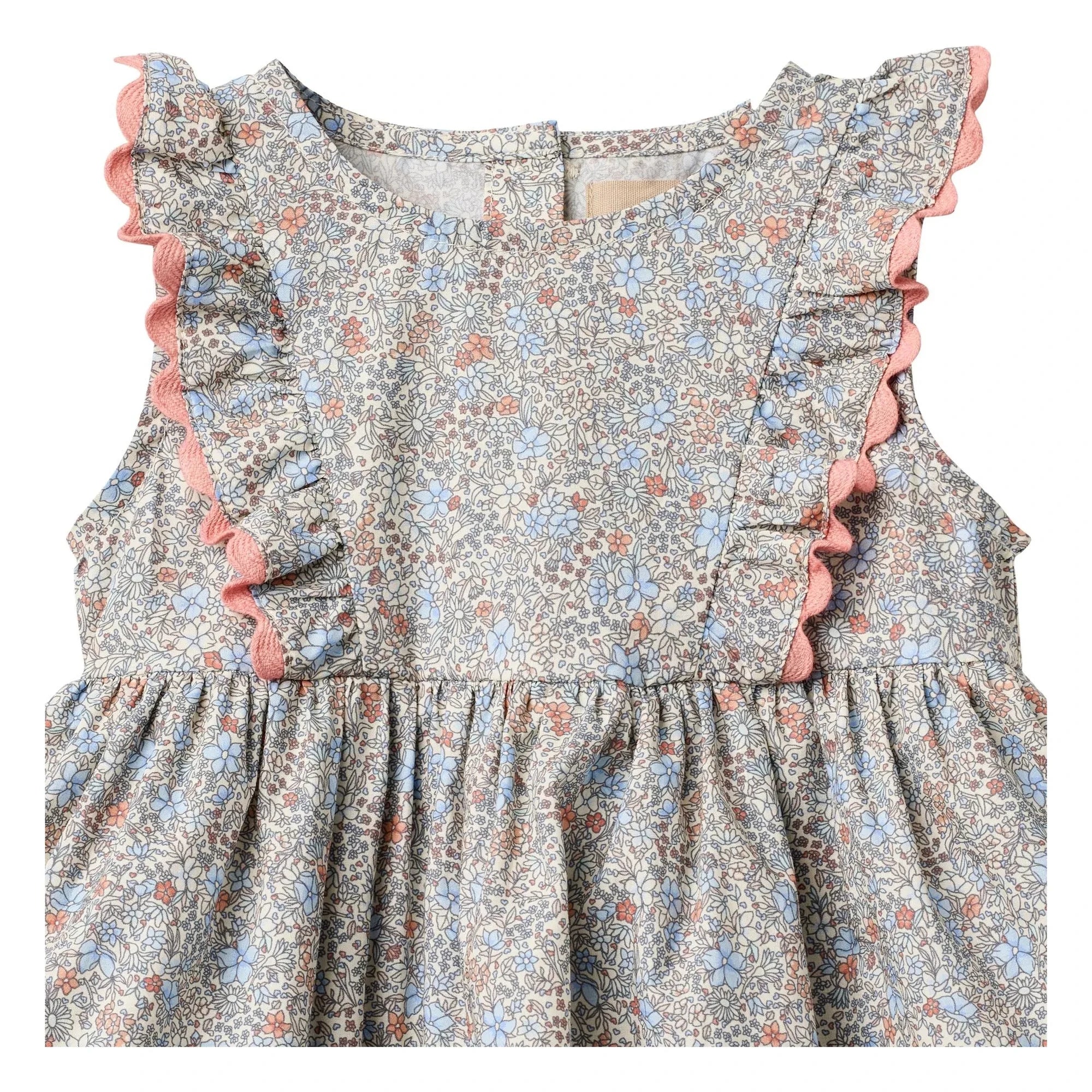 Wheat - Bedrucktes Paspelkleid Safia | Hellblau