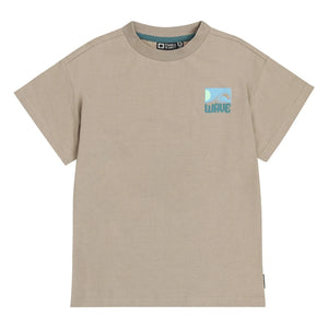 Tumble N'Dry – Solomon Islands Oversize T-Shirt aus recycelter Baumwolle | Sandbraun