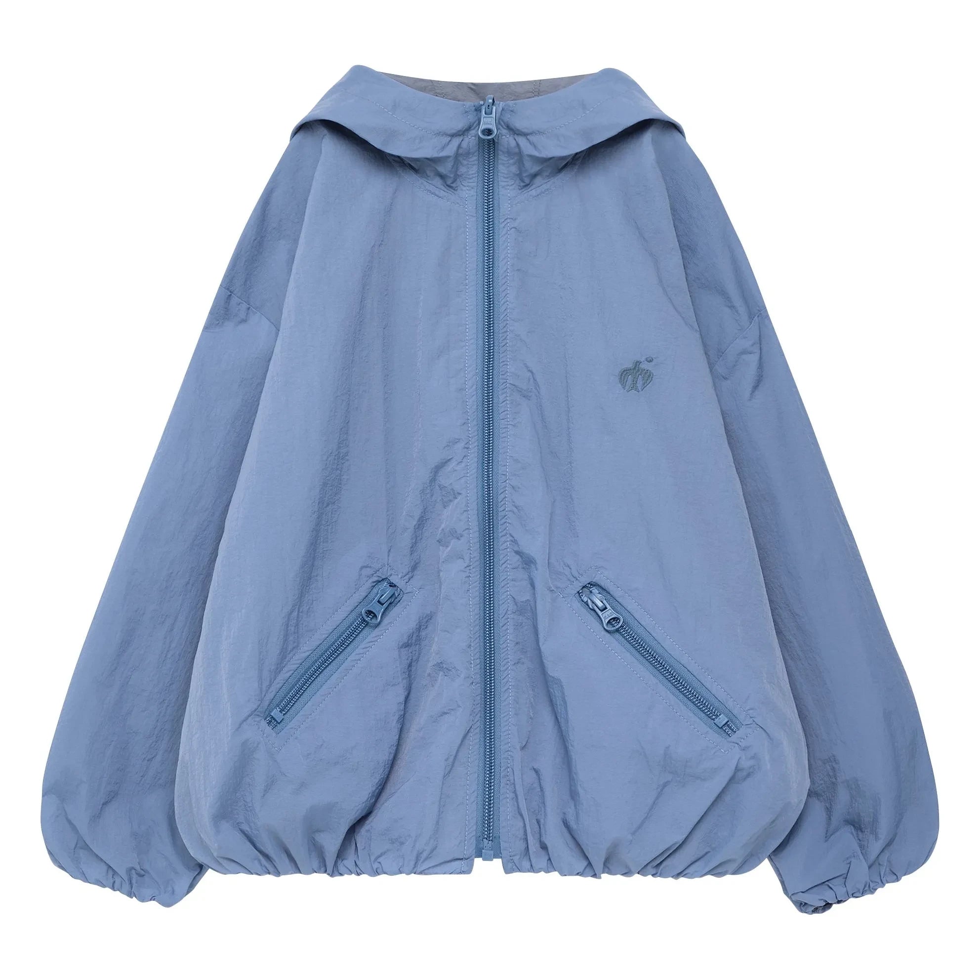 True Artist – Nr. 2 Wende-Windjacke | Grau-Blau