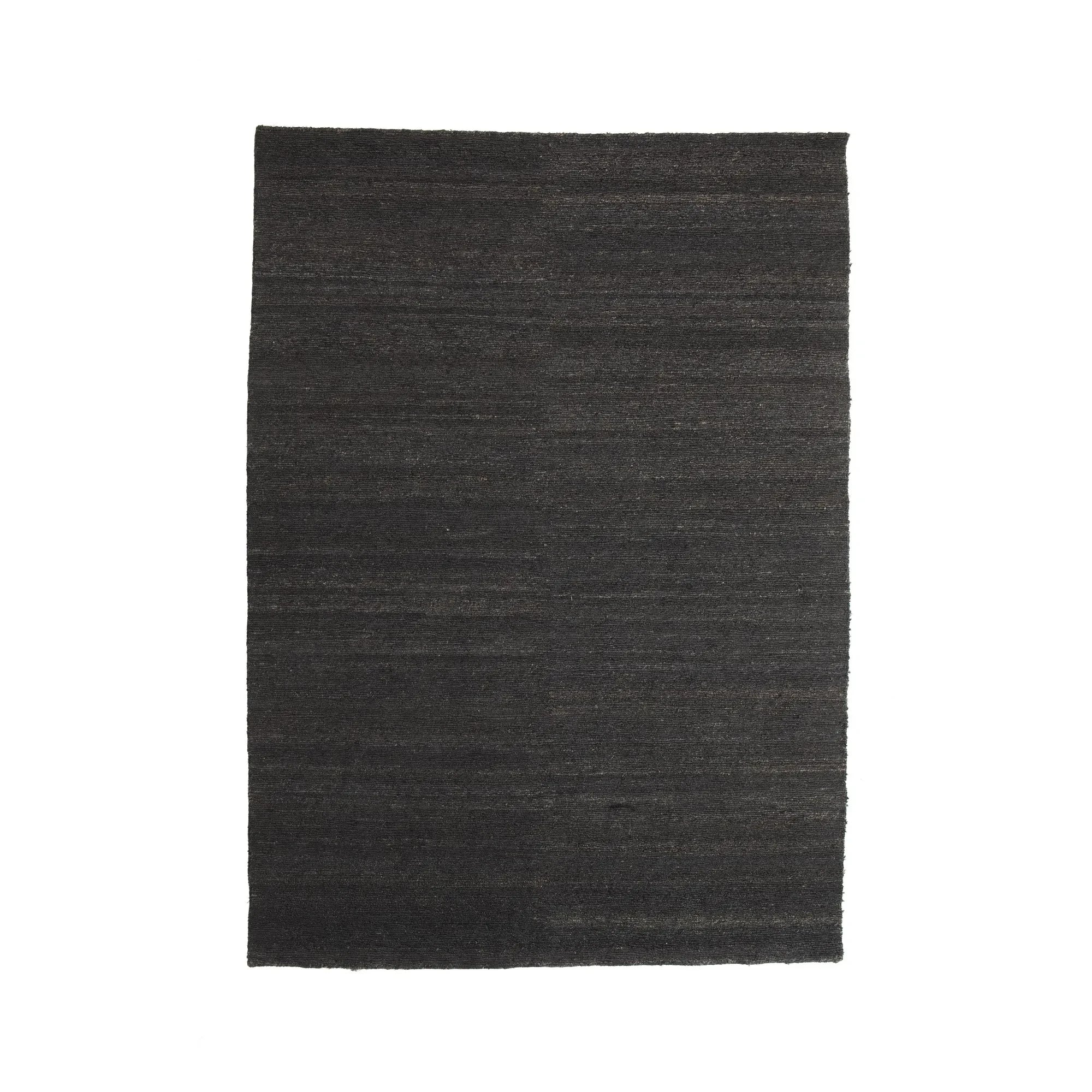 Nanimarquina - Earth Jute Teppich, Ariadna Miquel | Schwarz
