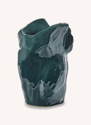 Serax - "After Midnight" Vase, Marni | Dunkelgrün