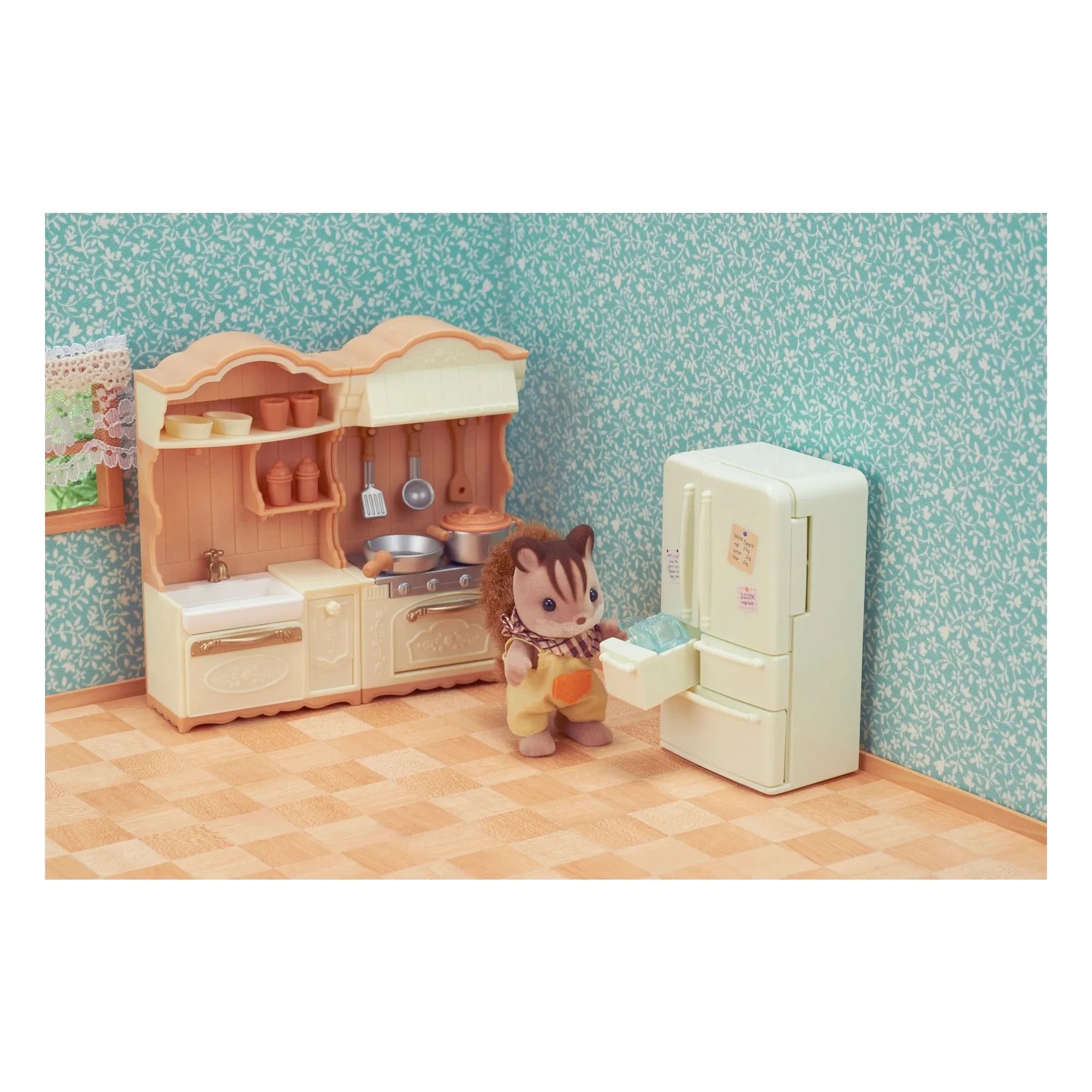 Sylvanian Families - Set mit Küchenschränken