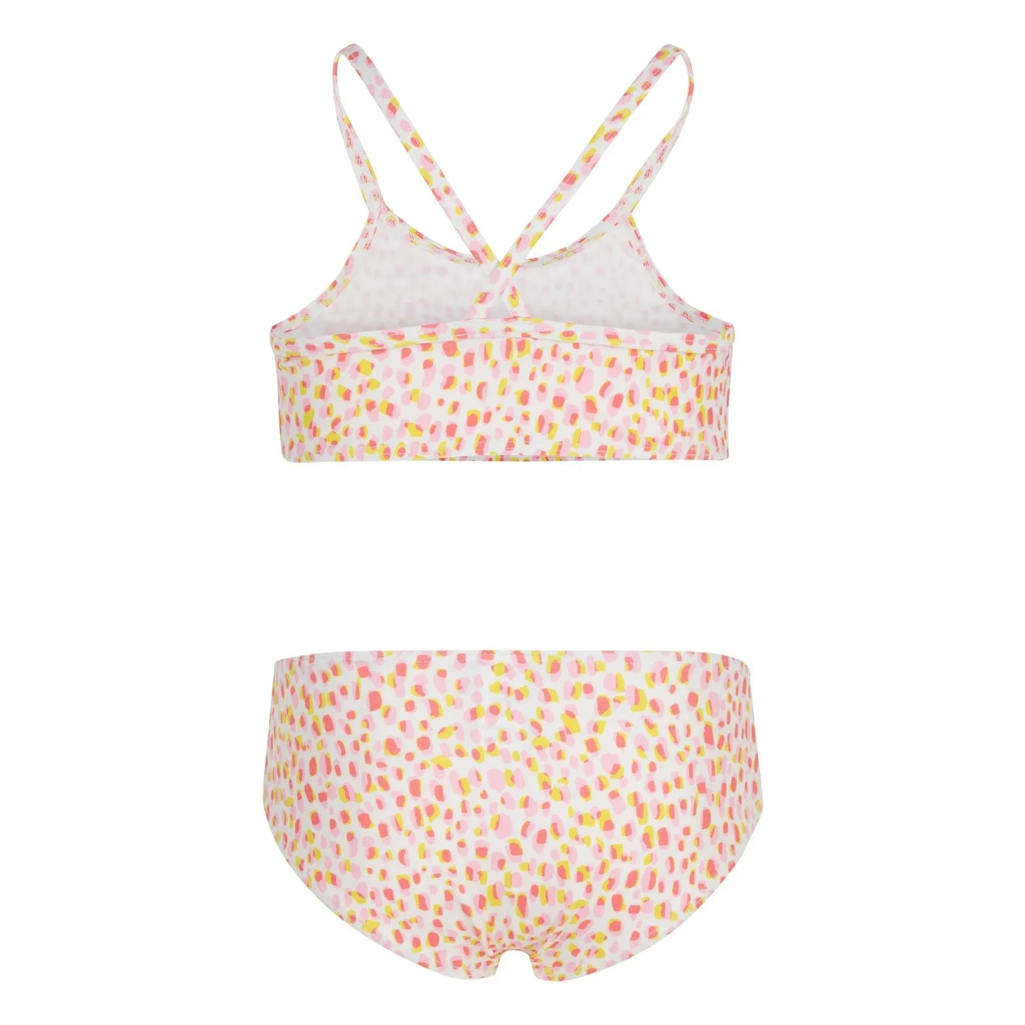 Petit Bateau - Gepunkteter Badeanzug | Weiß