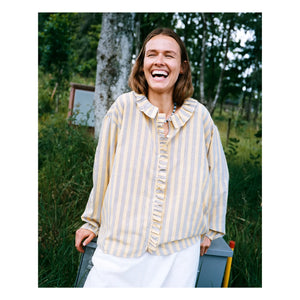 SISSEL EDELBO - Gestreiftes Mirelle Hemd | Gelb