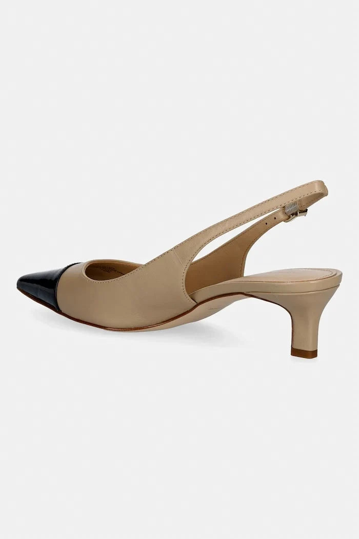 MICHAEL Michael Kors Amara Toe Cap Sling Pump İnce Topuklu Ayakkabı