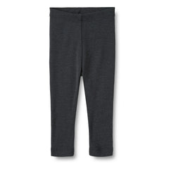 Weizen - Agi Woll-Leggings | Marineblau