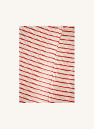 Caramel - Judd gestreifte Leggings | Rot