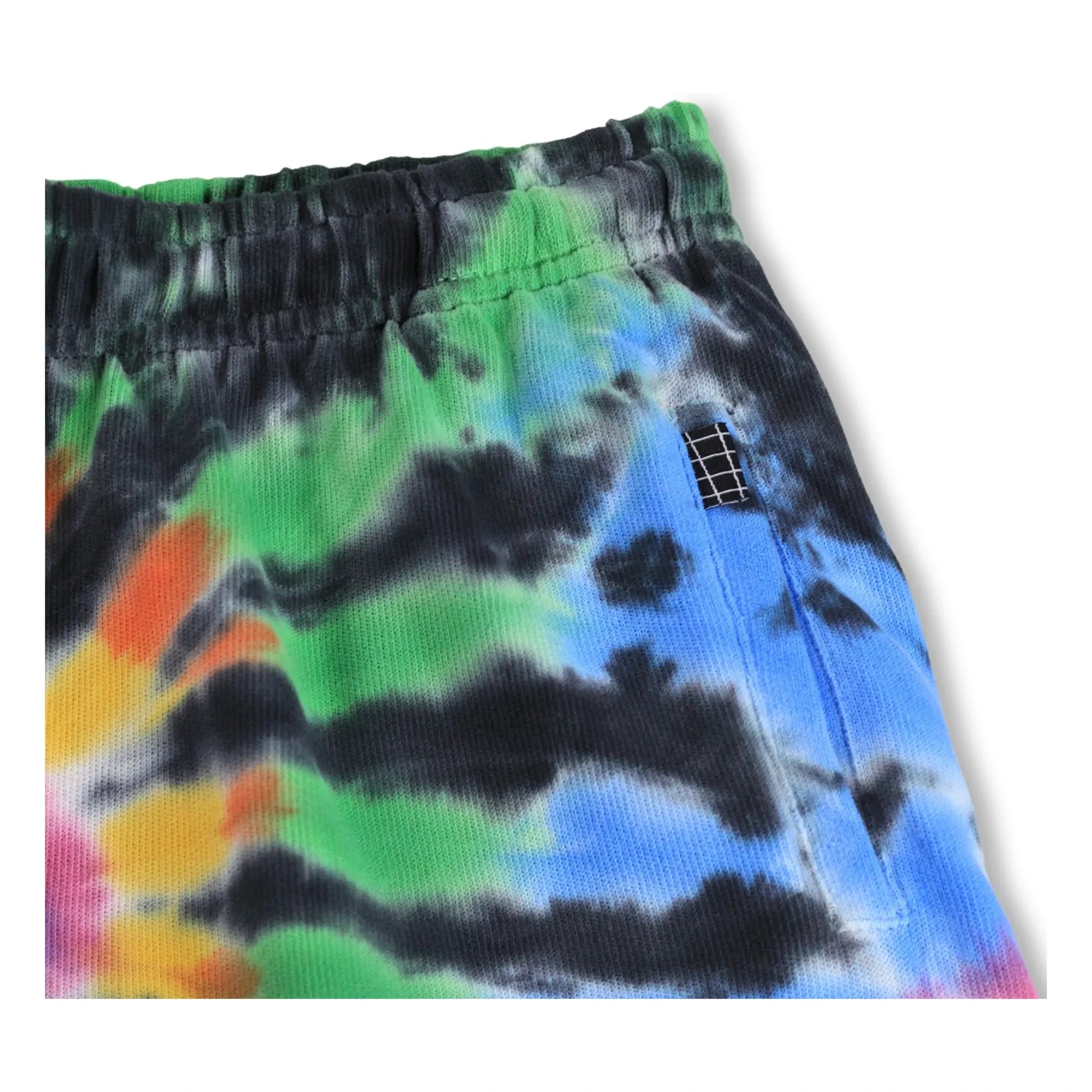 Molo - Amile Tie-Dye Bio-Baumwollshorts | Schwarz