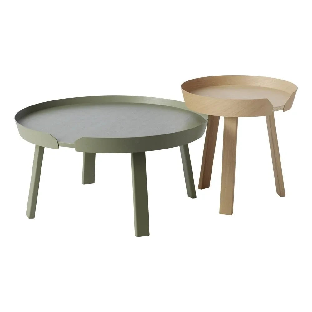 Muuto - Runder Couchtisch | Blassgrün